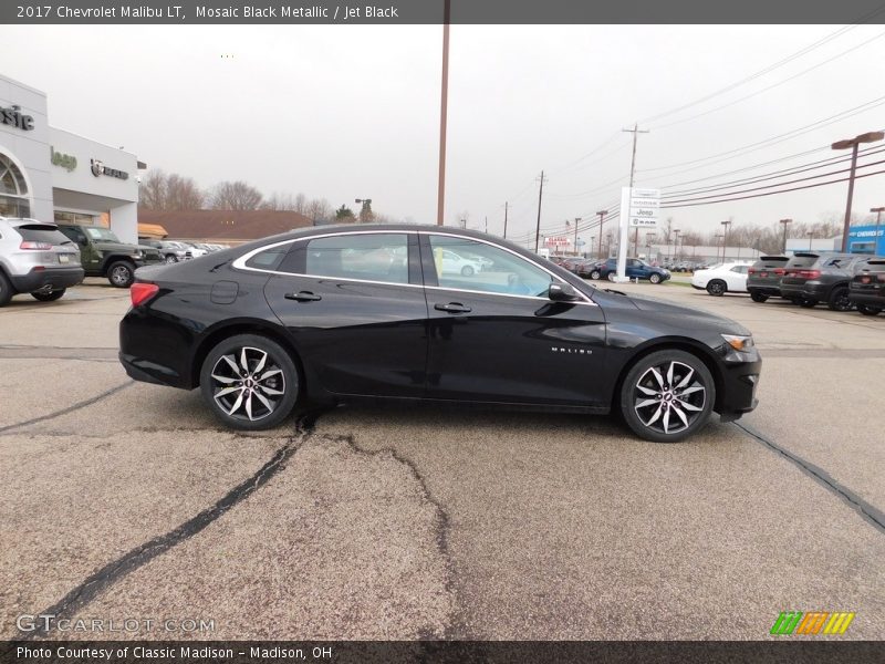 Mosaic Black Metallic / Jet Black 2017 Chevrolet Malibu LT