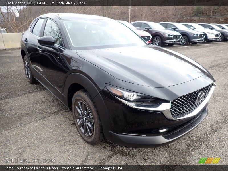 Front 3/4 View of 2021 CX-30 AWD