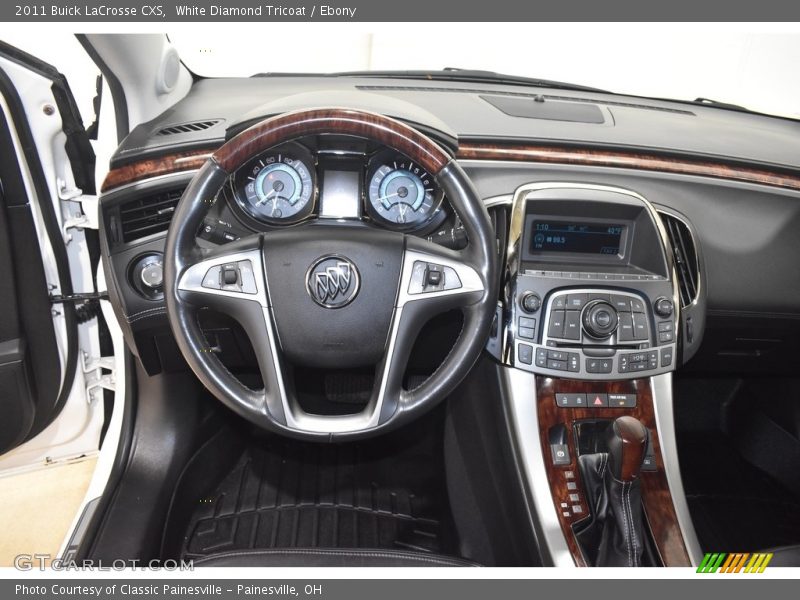 White Diamond Tricoat / Ebony 2011 Buick LaCrosse CXS