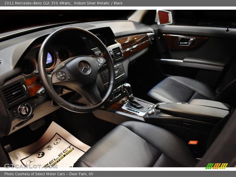 Iridium Silver Metallic / Black 2011 Mercedes-Benz GLK 350 4Matic