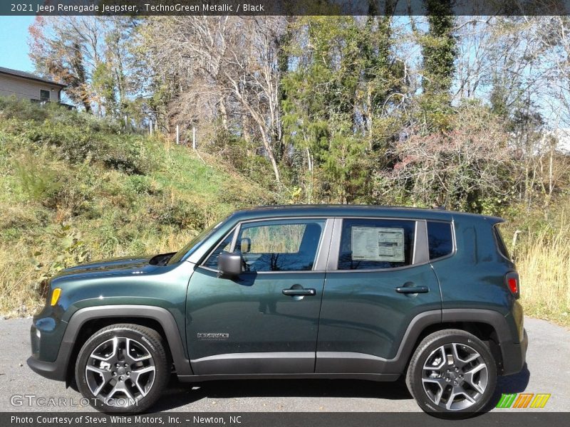  2021 Renegade Jeepster TechnoGreen Metallic