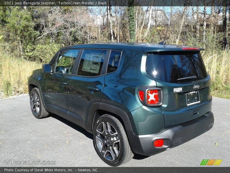 TechnoGreen Metallic / Black 2021 Jeep Renegade Jeepster