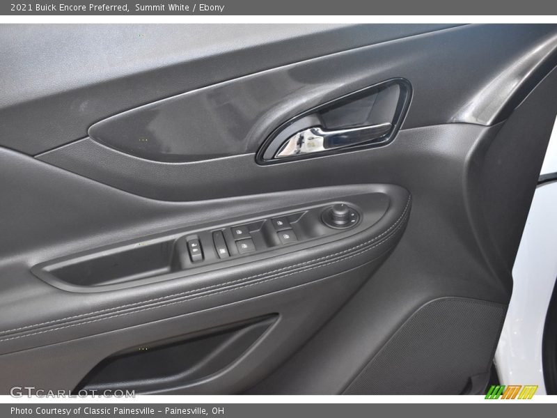 Summit White / Ebony 2021 Buick Encore Preferred
