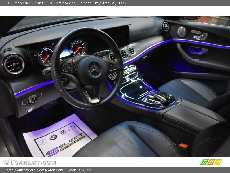 Selenite Grey Metallic / Black 2017 Mercedes-Benz E 300 4Matic Sedan
