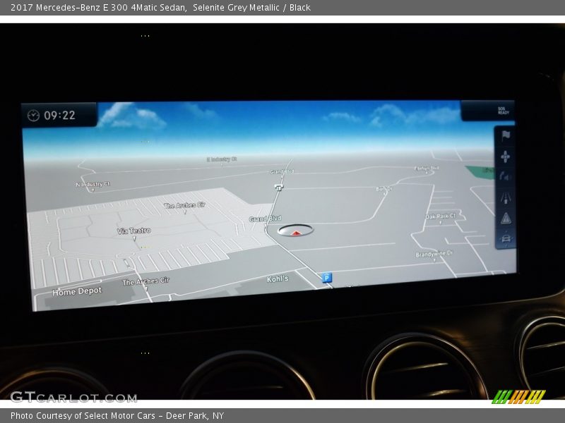 Selenite Grey Metallic / Black 2017 Mercedes-Benz E 300 4Matic Sedan