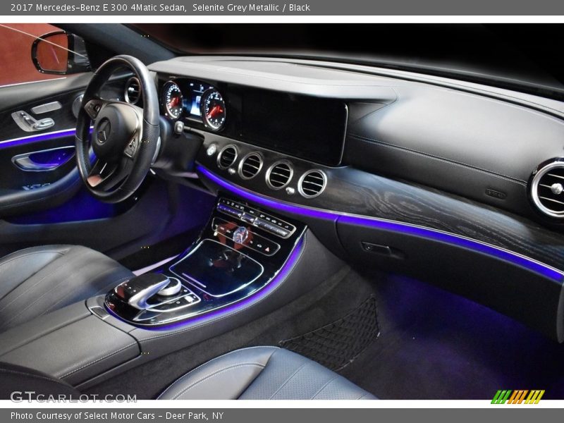 Selenite Grey Metallic / Black 2017 Mercedes-Benz E 300 4Matic Sedan