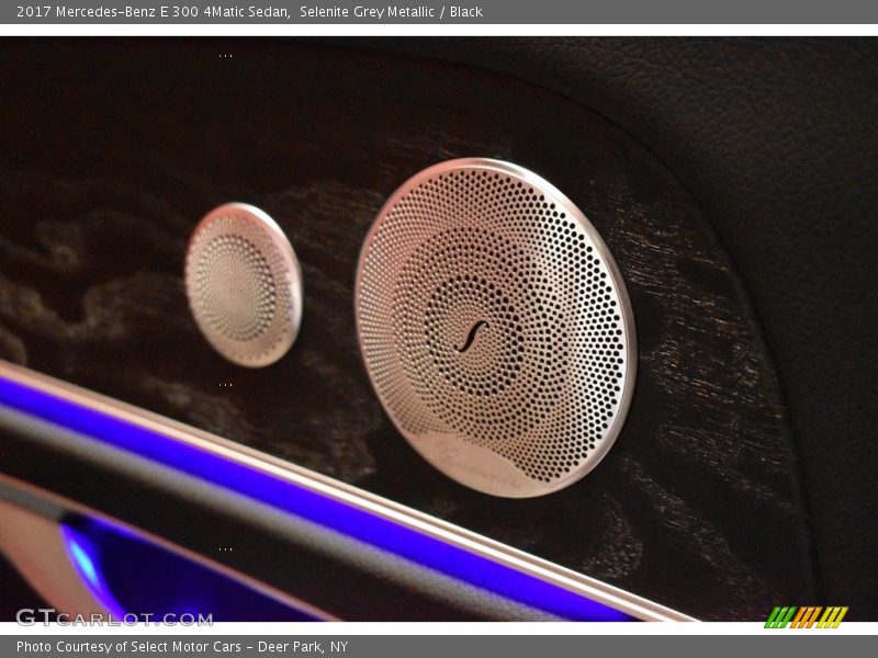 Selenite Grey Metallic / Black 2017 Mercedes-Benz E 300 4Matic Sedan