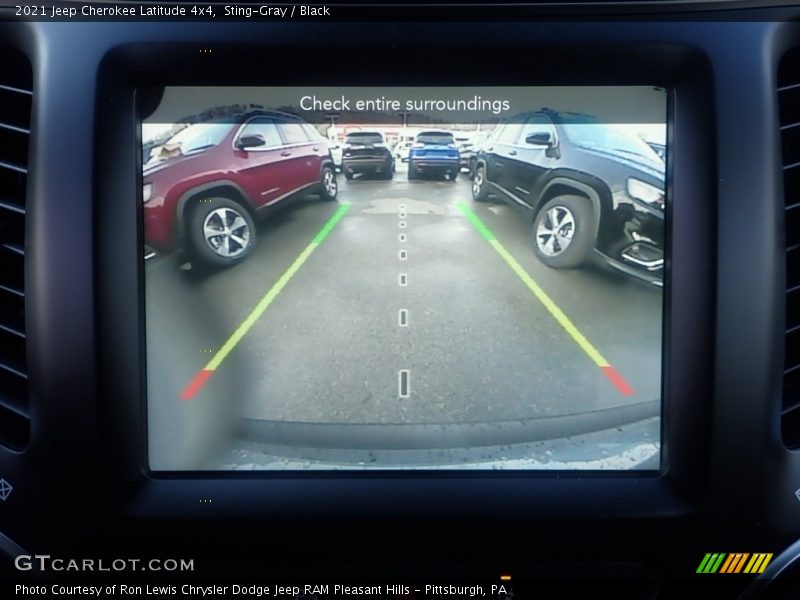 Sting-Gray / Black 2021 Jeep Cherokee Latitude 4x4