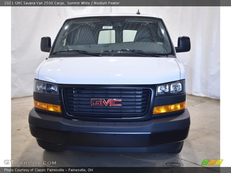 Summit White / Medium Pewter 2021 GMC Savana Van 2500 Cargo