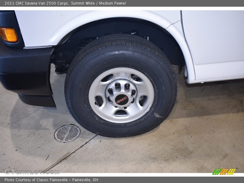 Summit White / Medium Pewter 2021 GMC Savana Van 2500 Cargo
