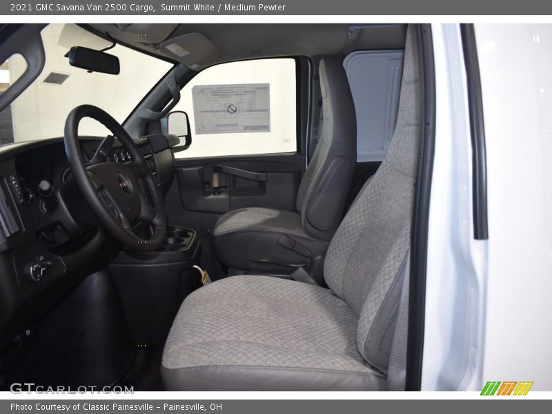 Summit White / Medium Pewter 2021 GMC Savana Van 2500 Cargo