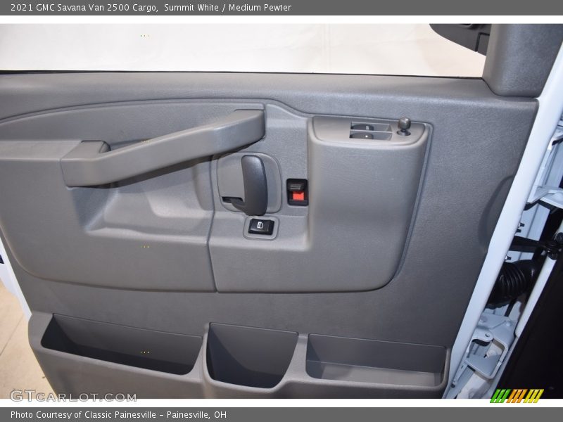 Summit White / Medium Pewter 2021 GMC Savana Van 2500 Cargo