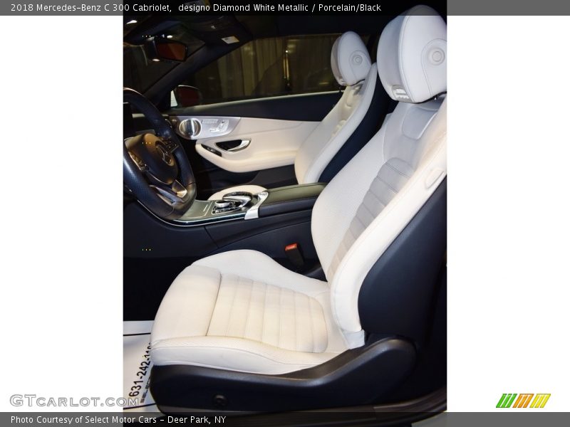 Front Seat of 2018 C 300 Cabriolet