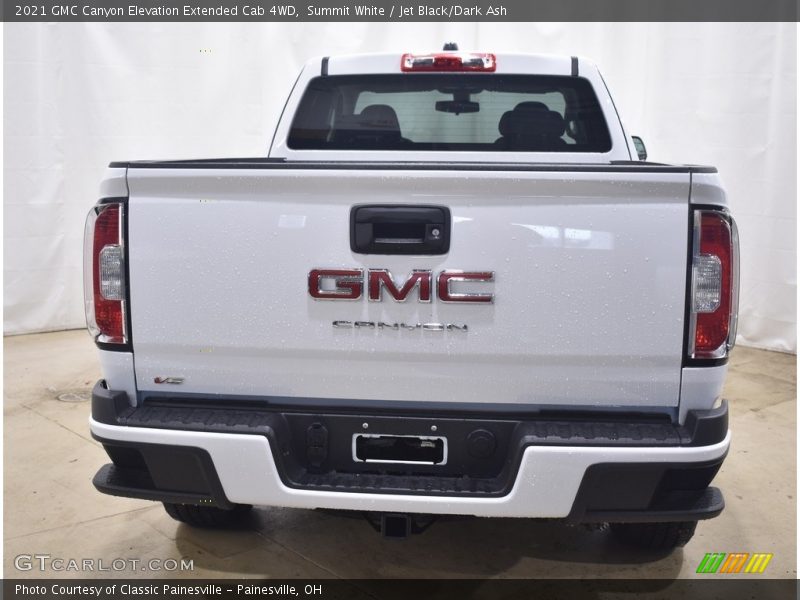 Summit White / Jet Black/Dark Ash 2021 GMC Canyon Elevation Extended Cab 4WD