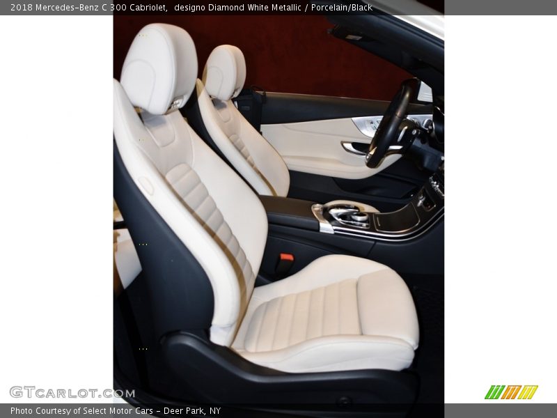 Front Seat of 2018 C 300 Cabriolet