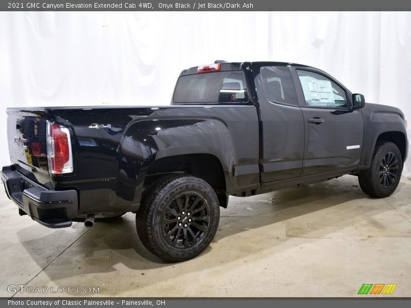 Onyx Black / Jet Black/Dark Ash 2021 GMC Canyon Elevation Extended Cab 4WD