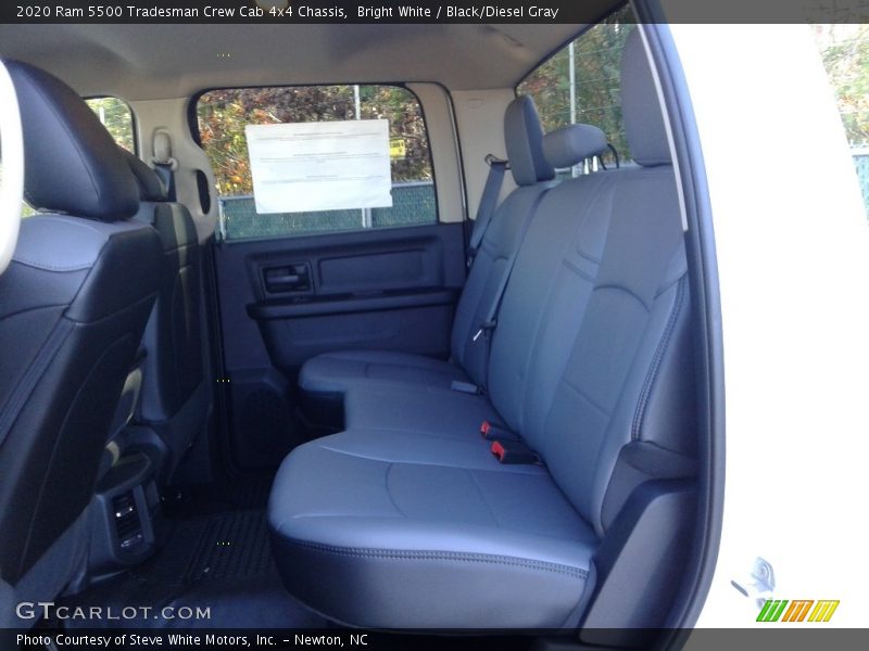 Bright White / Black/Diesel Gray 2020 Ram 5500 Tradesman Crew Cab 4x4 Chassis