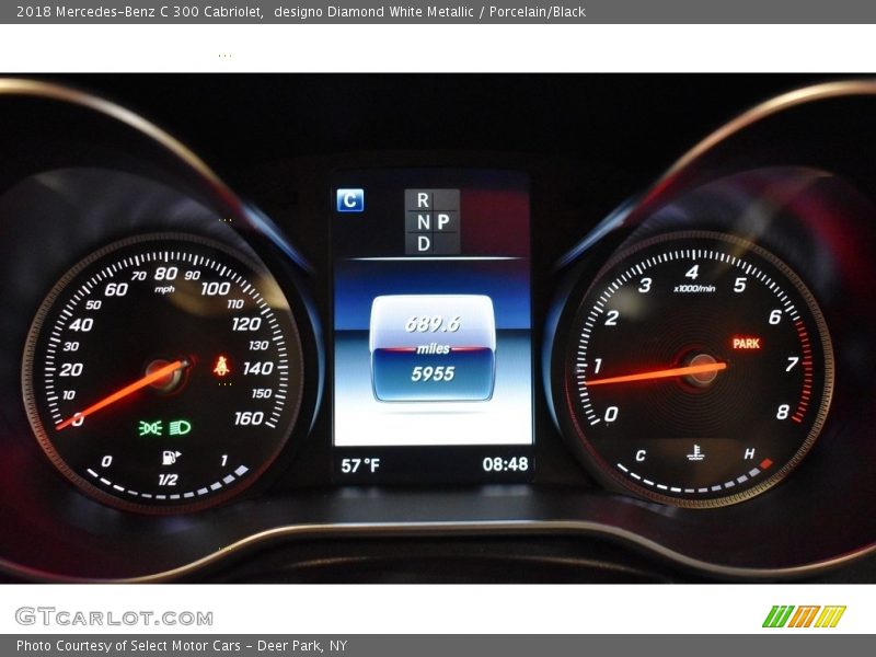  2018 C 300 Cabriolet 300 Cabriolet Gauges