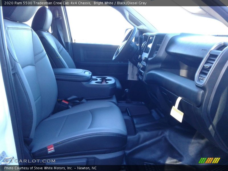 Bright White / Black/Diesel Gray 2020 Ram 5500 Tradesman Crew Cab 4x4 Chassis
