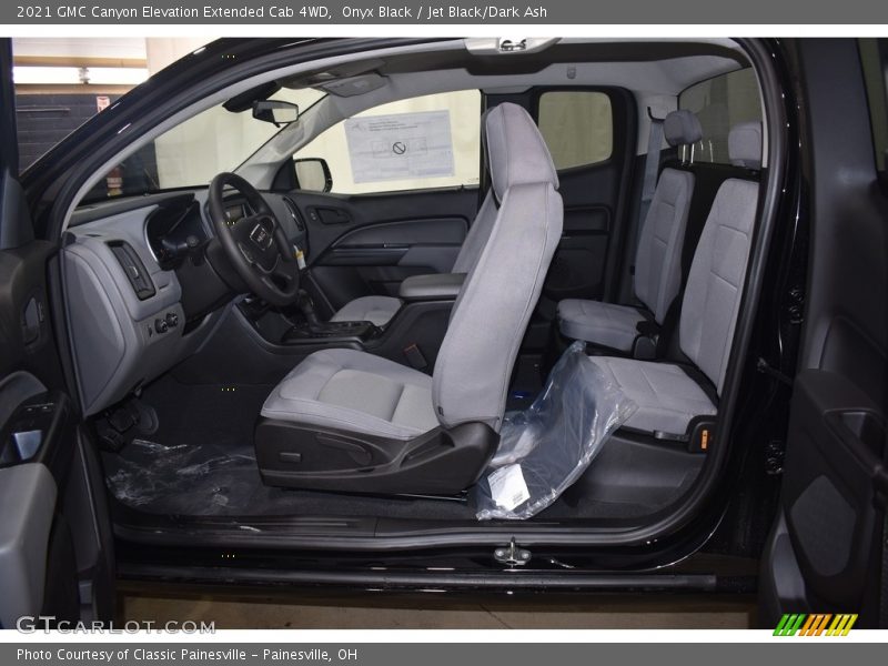 Onyx Black / Jet Black/Dark Ash 2021 GMC Canyon Elevation Extended Cab 4WD
