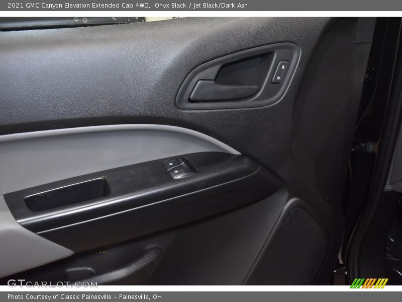Onyx Black / Jet Black/Dark Ash 2021 GMC Canyon Elevation Extended Cab 4WD