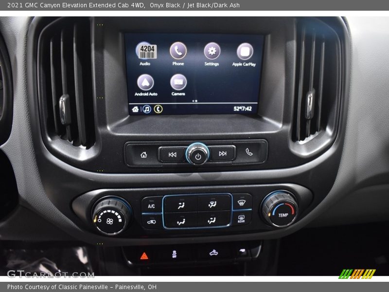 Onyx Black / Jet Black/Dark Ash 2021 GMC Canyon Elevation Extended Cab 4WD