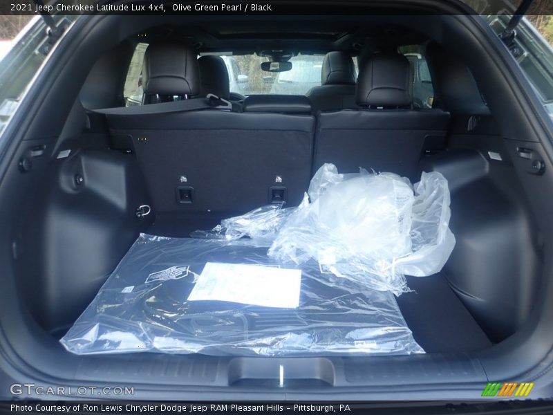 Olive Green Pearl / Black 2021 Jeep Cherokee Latitude Lux 4x4