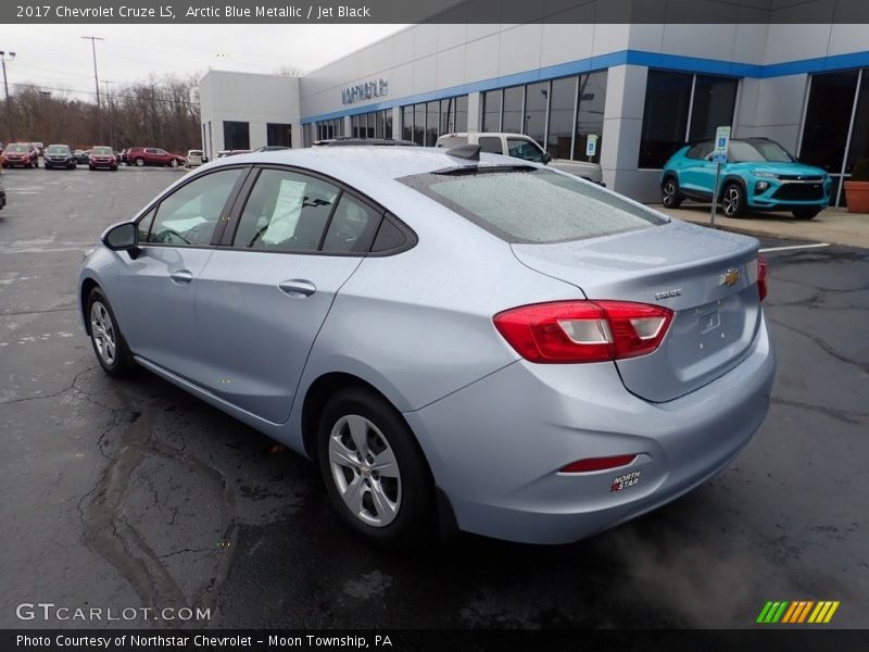 Arctic Blue Metallic / Jet Black 2017 Chevrolet Cruze LS