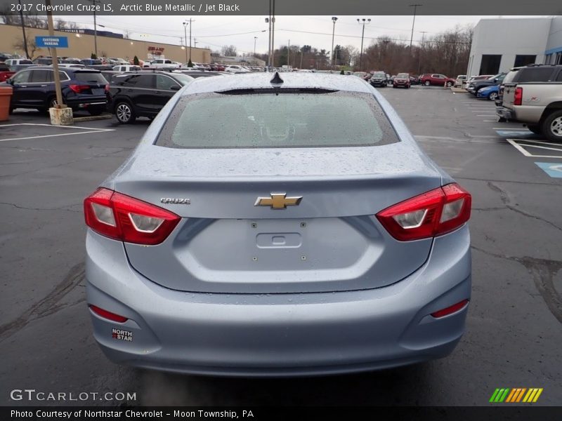 Arctic Blue Metallic / Jet Black 2017 Chevrolet Cruze LS