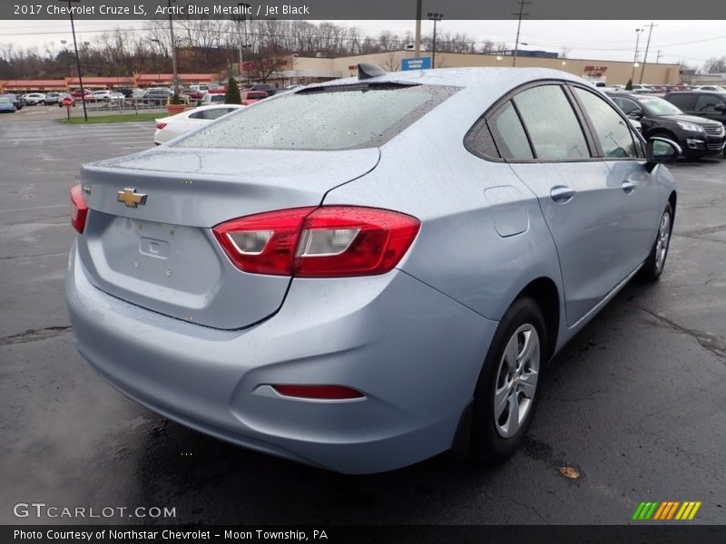 Arctic Blue Metallic / Jet Black 2017 Chevrolet Cruze LS