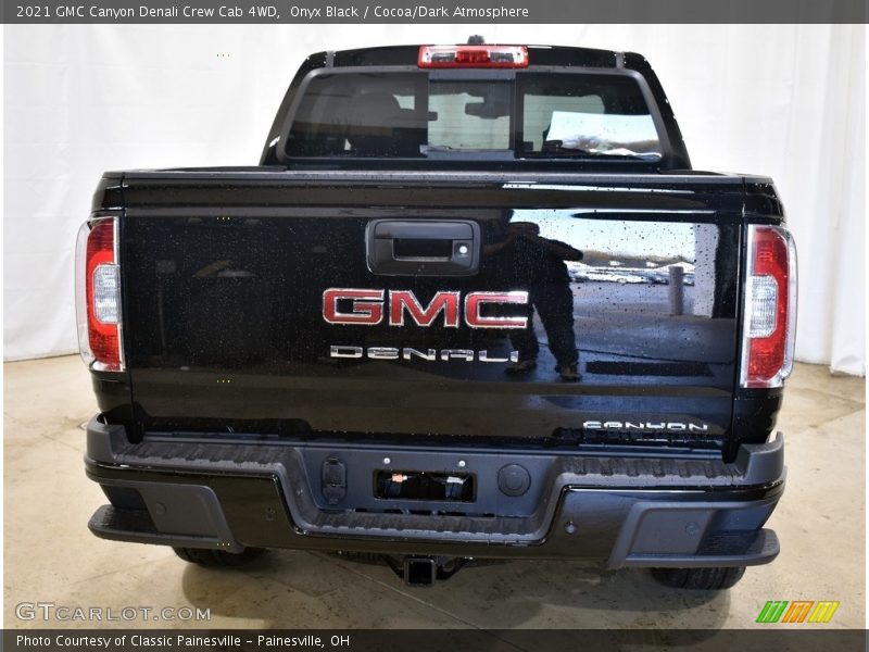 Onyx Black / Cocoa/Dark Atmosphere 2021 GMC Canyon Denali Crew Cab 4WD