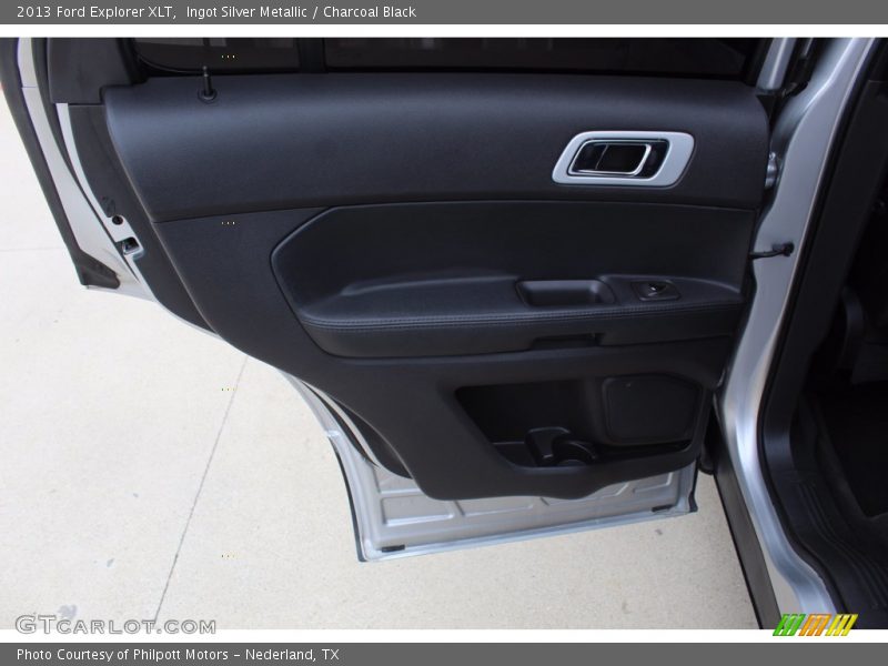 Ingot Silver Metallic / Charcoal Black 2013 Ford Explorer XLT