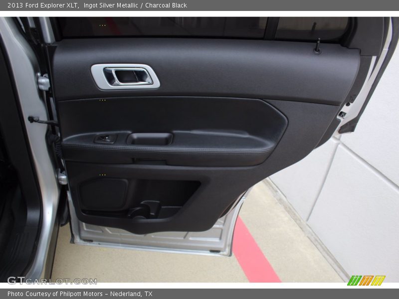 Ingot Silver Metallic / Charcoal Black 2013 Ford Explorer XLT