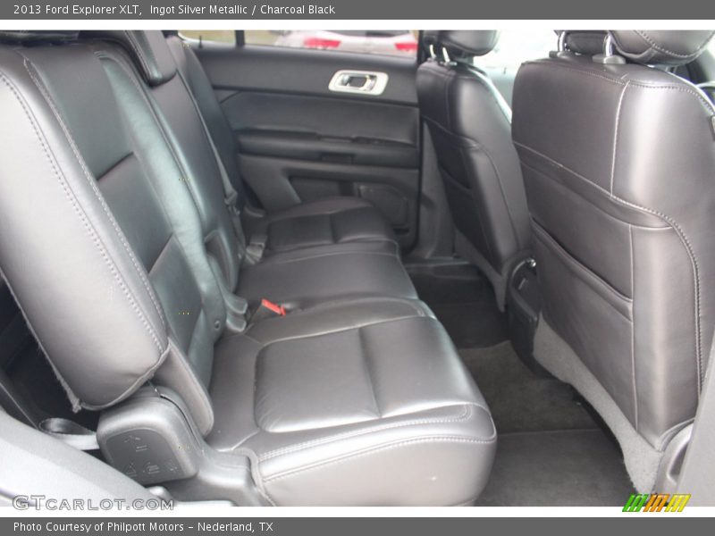 Ingot Silver Metallic / Charcoal Black 2013 Ford Explorer XLT