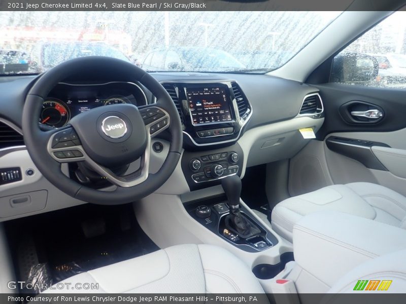  2021 Cherokee Limited 4x4 Ski Gray/Black Interior