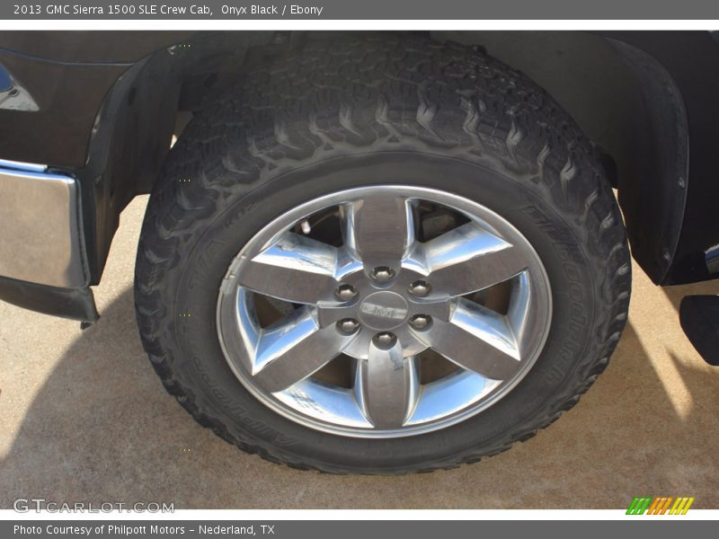 Onyx Black / Ebony 2013 GMC Sierra 1500 SLE Crew Cab
