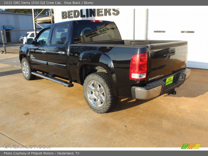 Onyx Black / Ebony 2013 GMC Sierra 1500 SLE Crew Cab
