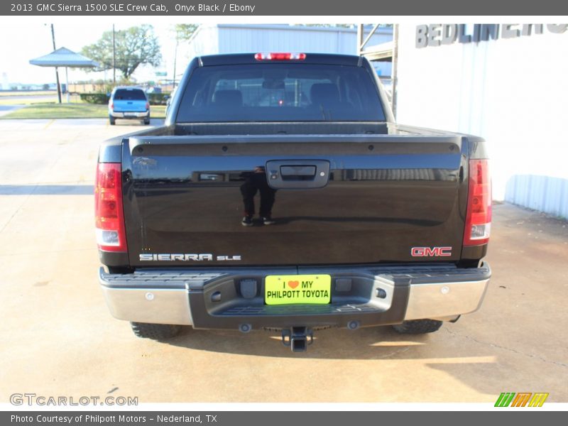 Onyx Black / Ebony 2013 GMC Sierra 1500 SLE Crew Cab