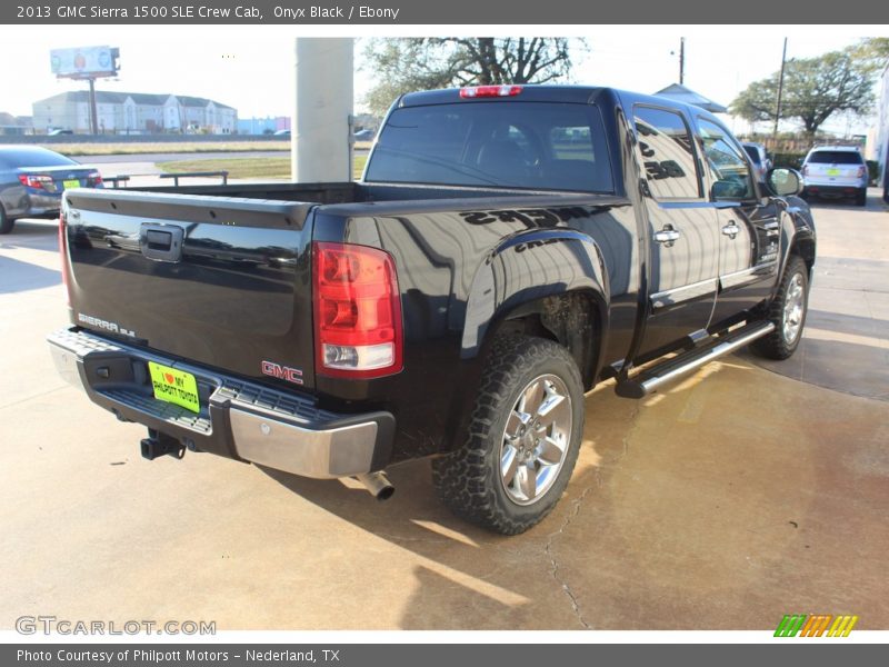 Onyx Black / Ebony 2013 GMC Sierra 1500 SLE Crew Cab