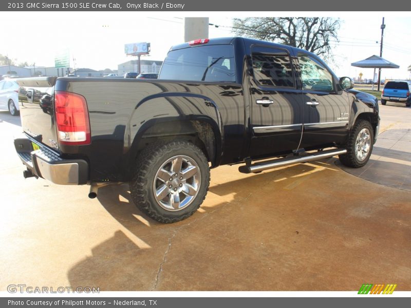 Onyx Black / Ebony 2013 GMC Sierra 1500 SLE Crew Cab