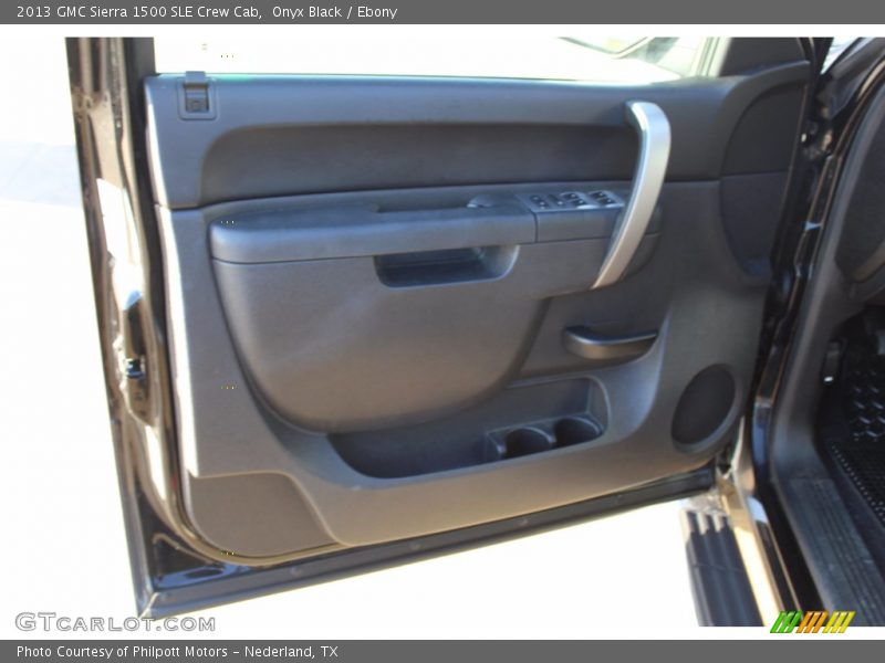 Onyx Black / Ebony 2013 GMC Sierra 1500 SLE Crew Cab