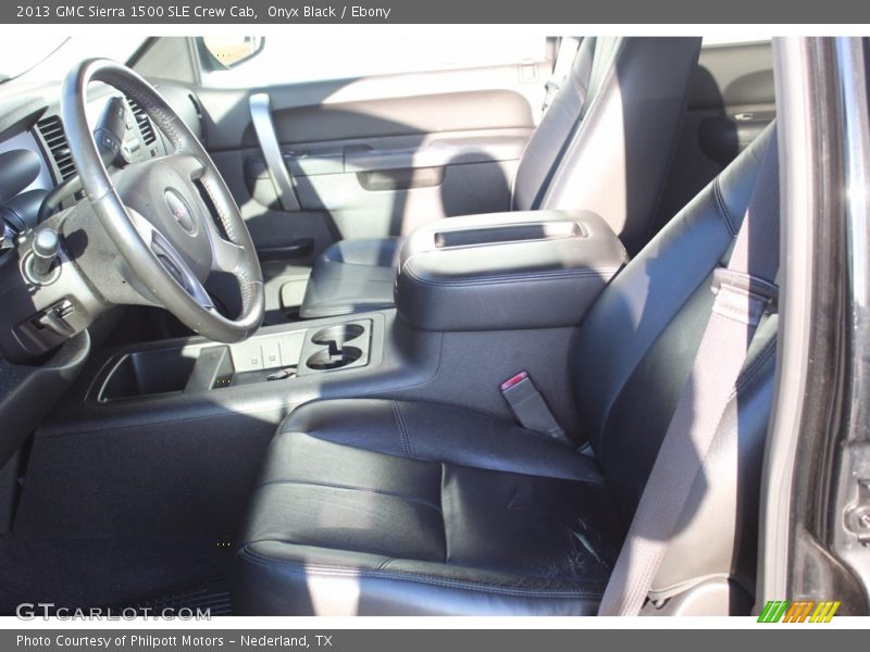 Onyx Black / Ebony 2013 GMC Sierra 1500 SLE Crew Cab