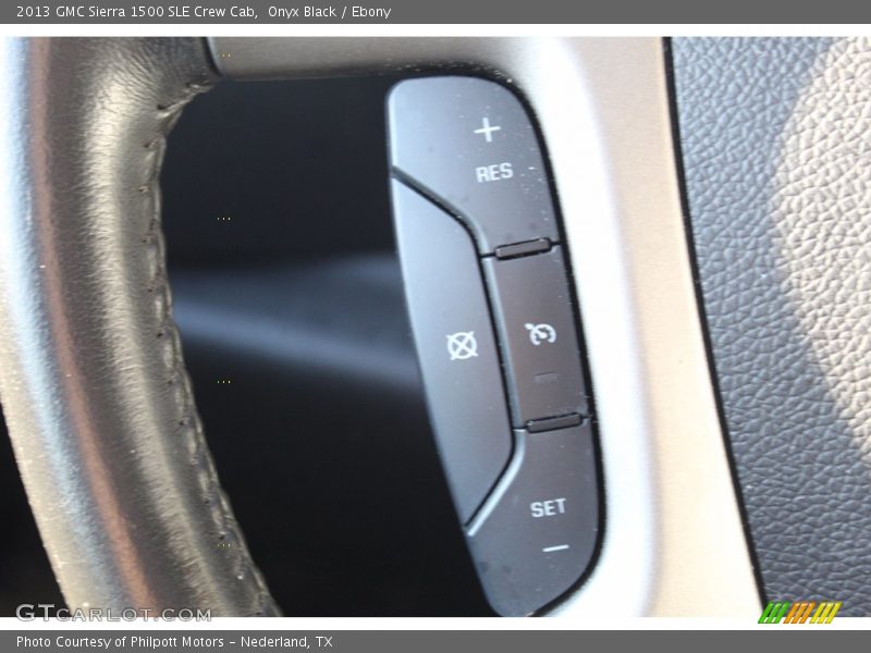 Onyx Black / Ebony 2013 GMC Sierra 1500 SLE Crew Cab