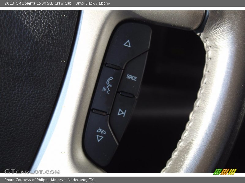 Onyx Black / Ebony 2013 GMC Sierra 1500 SLE Crew Cab