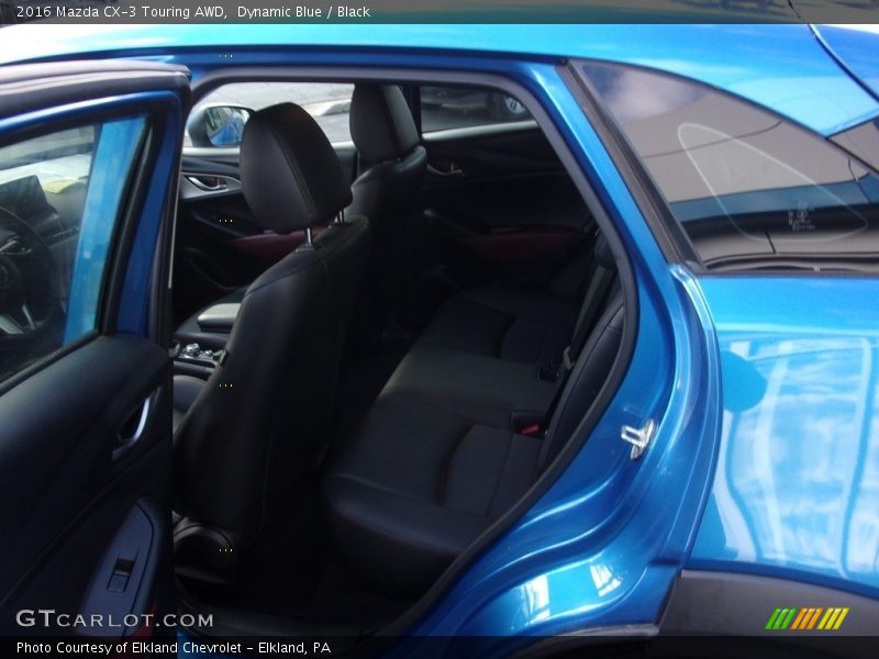 Dynamic Blue / Black 2016 Mazda CX-3 Touring AWD