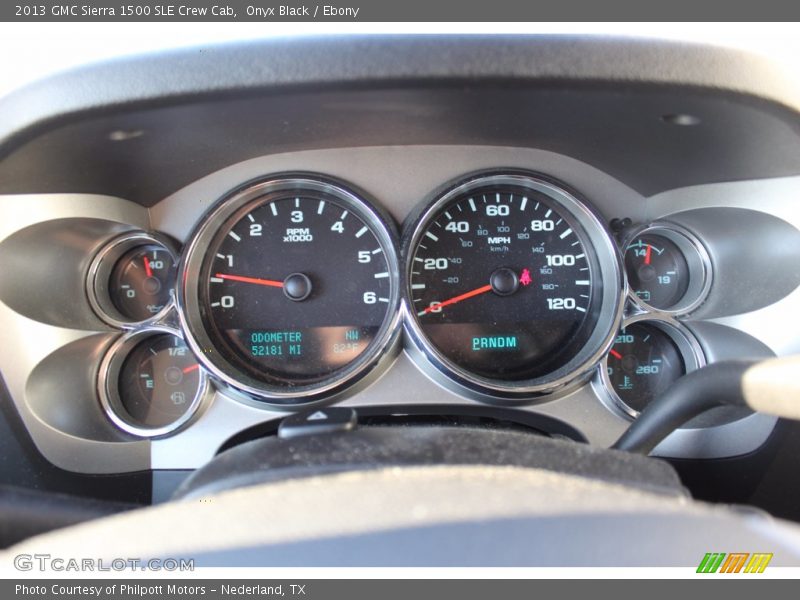 Onyx Black / Ebony 2013 GMC Sierra 1500 SLE Crew Cab