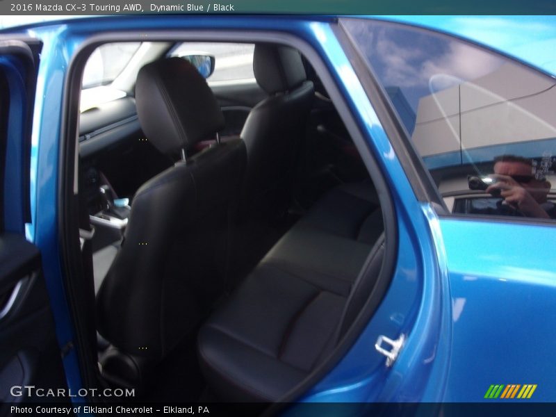 Dynamic Blue / Black 2016 Mazda CX-3 Touring AWD