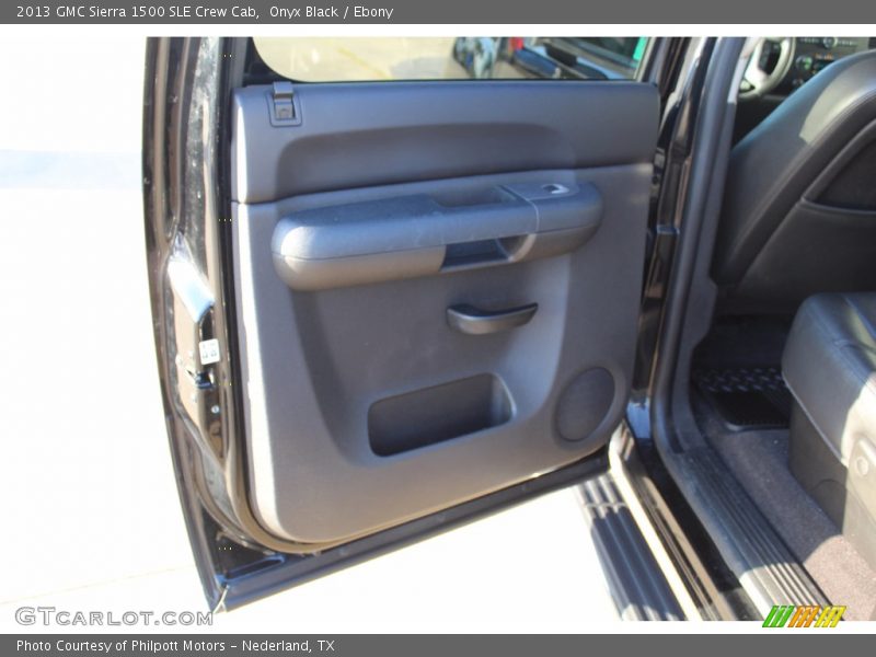 Onyx Black / Ebony 2013 GMC Sierra 1500 SLE Crew Cab
