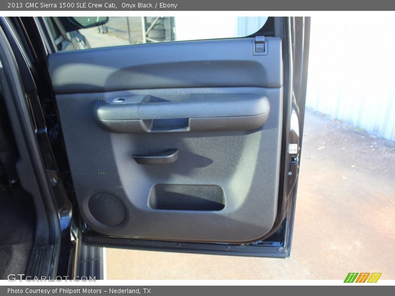 Onyx Black / Ebony 2013 GMC Sierra 1500 SLE Crew Cab