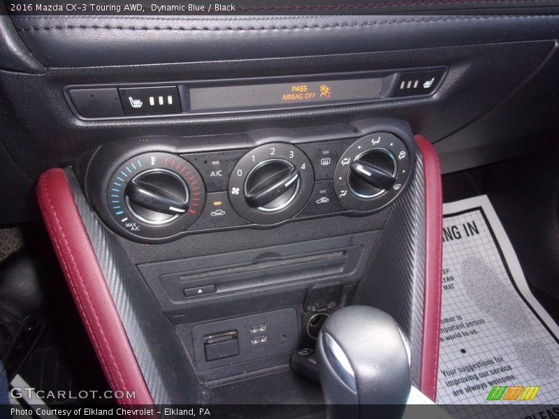 Controls of 2016 CX-3 Touring AWD